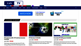 What Cafe-tv.net website looked like in 2019 (5 years ago)