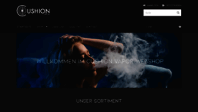 What Cushion-vapor.com website looked like in 2019 (5 years ago)