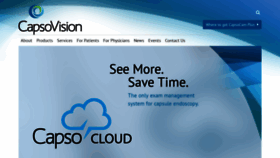What Capsovision.com website looked like in 2019 (5 years ago)