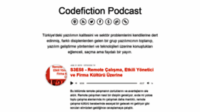 What Codefiction.tech website looked like in 2019 (6 years ago)