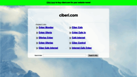 What Ciberi.com website looked like in 2019 (5 years ago)