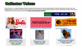 What Collectorvalues.com website looked like in 2019 (5 years ago)