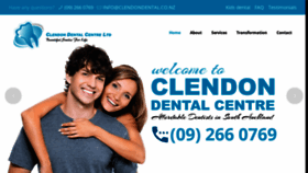 What Clendondental.co.nz website looked like in 2019 (5 years ago)