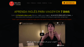 What Cursoinglesparaviagem.com.br website looked like in 2019 (5 years ago)