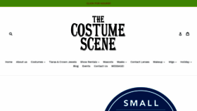 What Costumescene.com website looked like in 2019 (5 years ago)