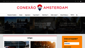 What Conexaoamsterdam.com.br website looked like in 2019 (5 years ago)