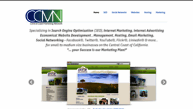 What Centralcoastmarketing.com website looked like in 2019 (5 years ago)