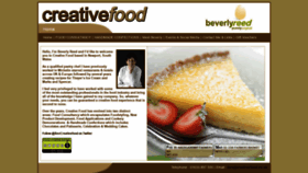 What Creativefood.co.uk website looked like in 2019 (5 years ago)