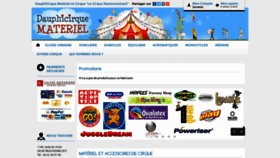 What Cirque-materiel-jonglerie.fr website looked like in 2019 (5 years ago)