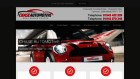 What Chaseautomotive.co.uk website looked like in 2019 (5 years ago)