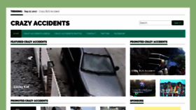 What Crazyaccidents.net website looked like in 2019 (5 years ago)
