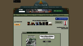What Celticradio.net website looked like in 2019 (5 years ago)