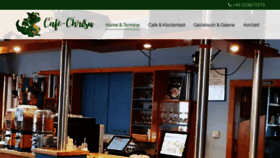 What Cafe-chrisu.at website looked like in 2019 (5 years ago)