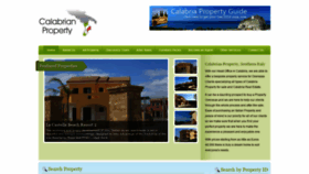 What Calabrian-property.com website looked like in 2019 (5 years ago)
