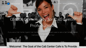 What Callcentercafe.com website looked like in 2019 (5 years ago)