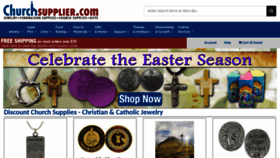 What Churchsupplier.com website looked like in 2019 (5 years ago)