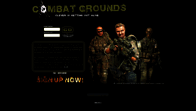 What Combatgrounds.com website looked like in 2019 (5 years ago)