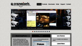 What Crazypixels.com website looked like in 2019 (5 years ago)