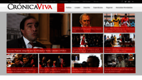 What Cronicaviva.com.pe website looked like in 2019 (5 years ago)