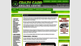 What Crazycarp.com website looked like in 2011 (12 years ago)
