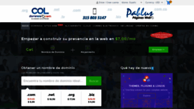 What Coldominios.com website looked like in 2019 (5 years ago)