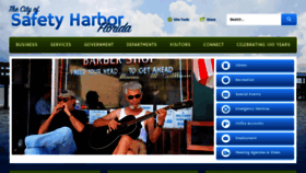 What Cityofsafetyharbor.com website looked like in 2019 (5 years ago)