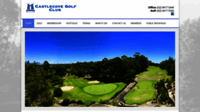What Castlecovegolf.com.au website looked like in 2019 (5 years ago)
