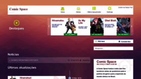 What Comicspace.com.br website looked like in 2019 (5 years ago)