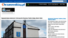 What Chrzanowski24.pl website looked like in 2019 (5 years ago)