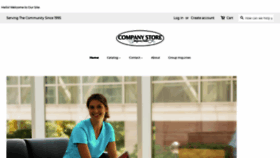 What Companystoreuniforms.com website looked like in 2019 (5 years ago)