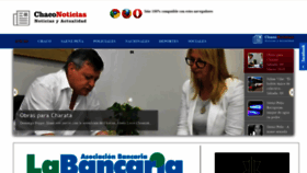 What Chaconoticias.com.ar website looked like in 2019 (5 years ago)