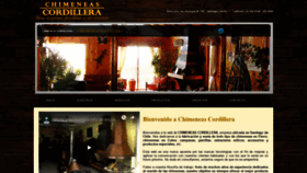 What Chimeneas.cl website looked like in 2019 (5 years ago)