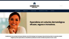 What Cantabrialabs.pt website looked like in 2019 (5 years ago)