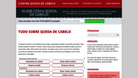 What Contraquedadecabelo.com.br website looked like in 2019 (5 years ago)