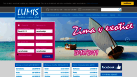 What Ca-lumis.cz website looked like in 2019 (5 years ago)