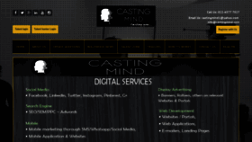 What Castingmind.com website looked like in 2019 (5 years ago)