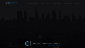 What Corentity.com website looked like in 2019 (5 years ago)