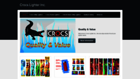 What Crocslighter.com website looked like in 2019 (5 years ago)