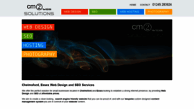 What Cm2websolutions.co.uk website looked like in 2019 (5 years ago)