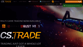 What Cs.trade website looked like in 2019 (5 years ago)