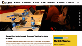 What Cartafrica.org website looked like in 2019 (5 years ago)
