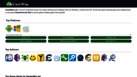 What Cheatware.net website looked like in 2019 (6 years ago)