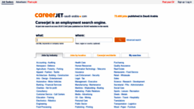 What Careerjet-saudi-arabia.com website looked like in 2019 (5 years ago)