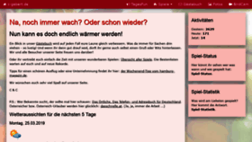 What C-gebert.de website looked like in 2019 (5 years ago)