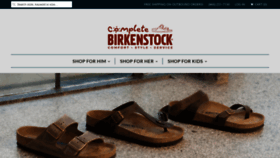 What Completebirkenstock.com website looked like in 2019 (5 years ago)