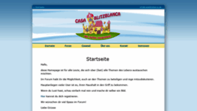 What Casablitzblanca.de website looked like in 2019 (5 years ago)