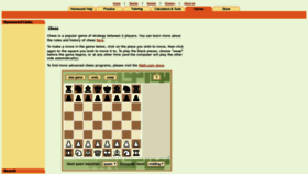 What Chess.math.com website looked like in 2019 (5 years ago)