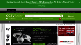 What Cctvseller.co.uk website looked like in 2019 (5 years ago)