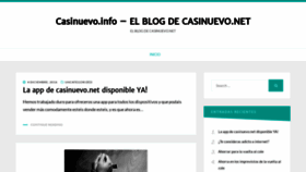 What Casinuevo.info website looked like in 2019 (5 years ago)