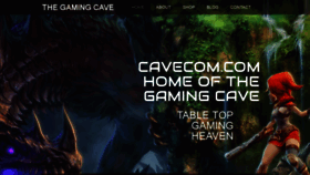 What Cavecom.com website looked like in 2019 (5 years ago)